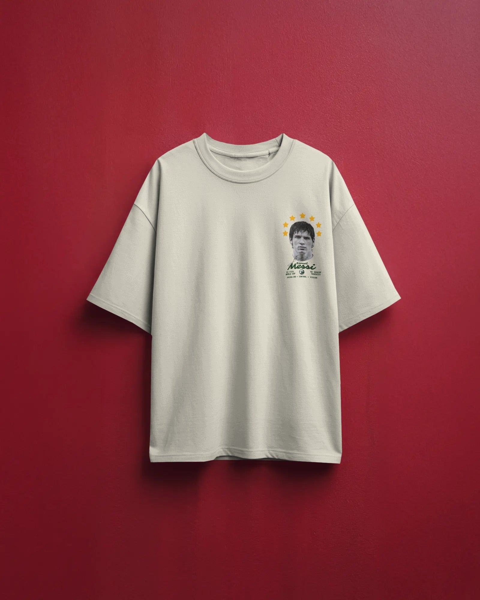 Lionel Messi Oversized T-shirt Off-White