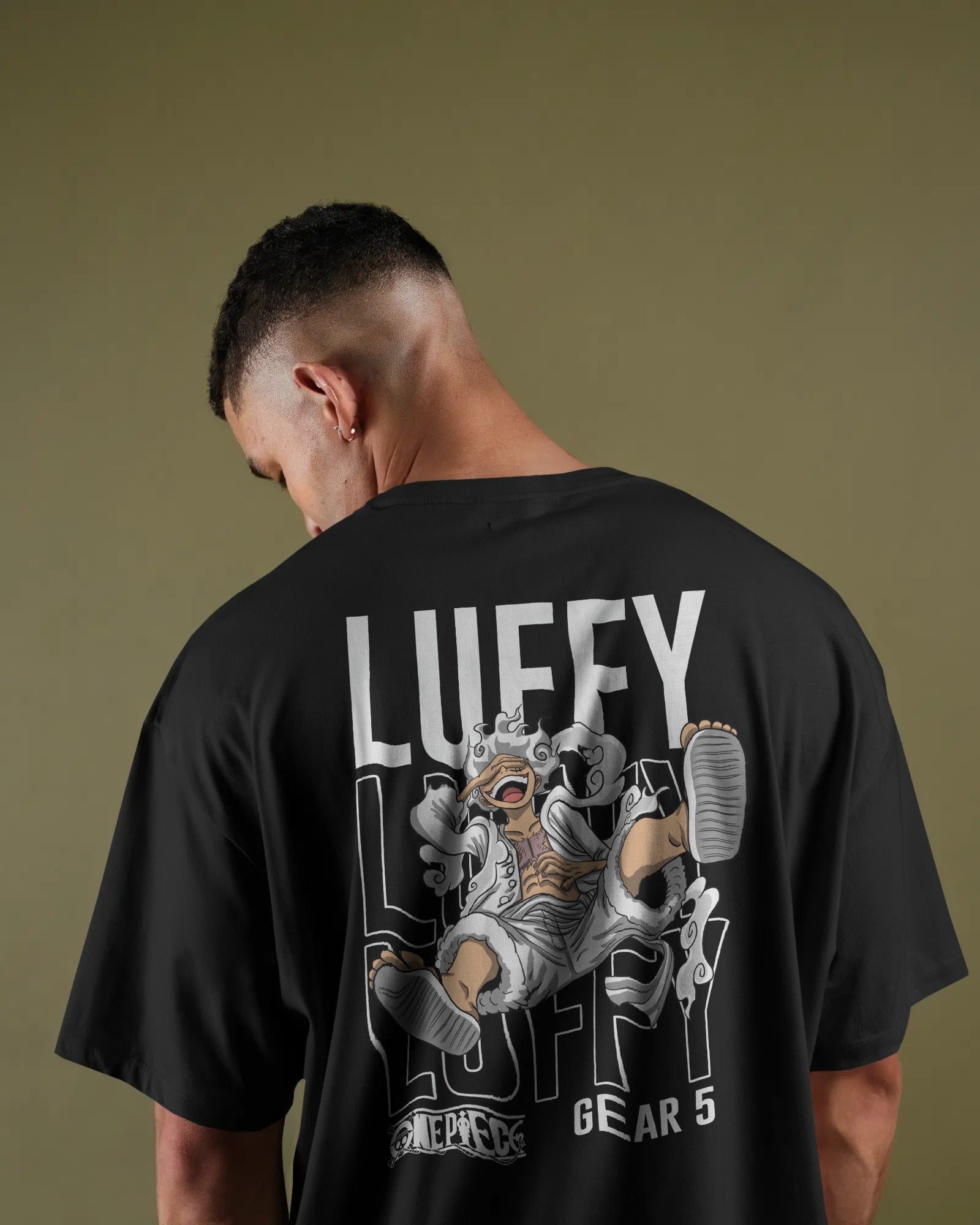 One Piece Luffy Gear 5 Premium Oversized Tshirt