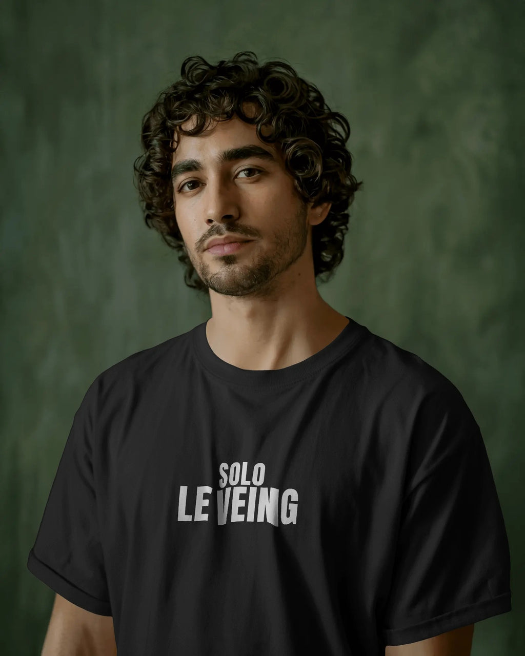 Solo Leveling Igris Premium Oversized Tshirt Black